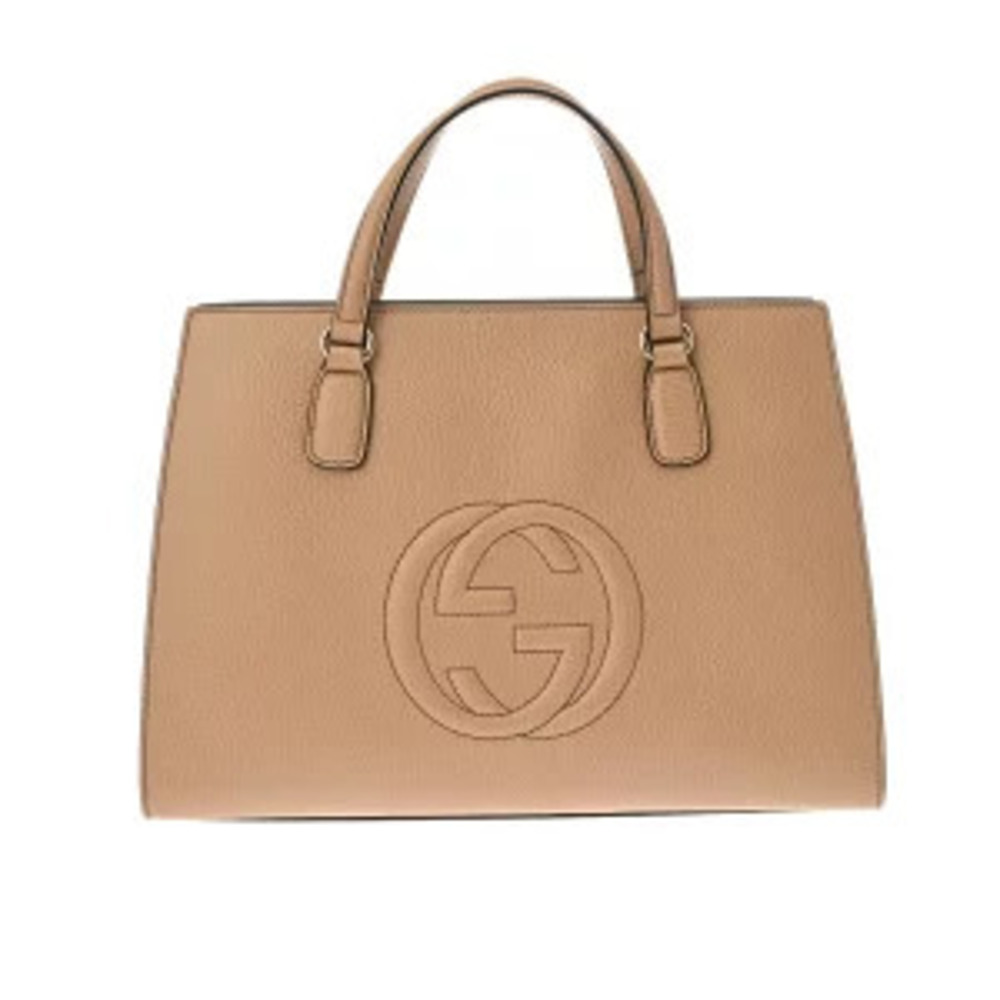 Gucci Soho bag beige leather handbag